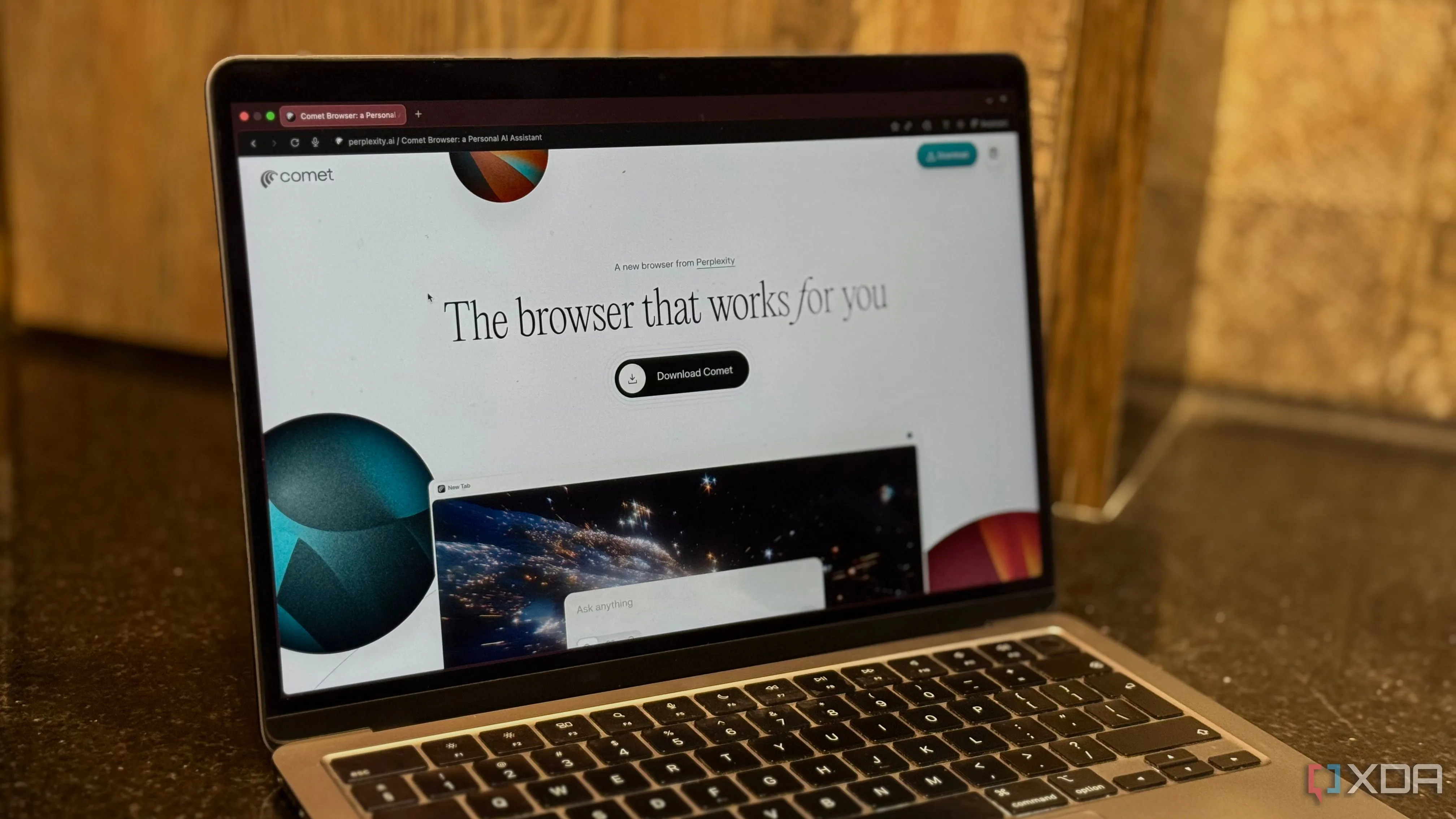 Trang tải Perplexity Comet trên macOS — lựa chọn cài đặt gợi ý trải nghiệm nhẹ nhàng cho game thủ muốn thử nghiệm trình duyệt AI