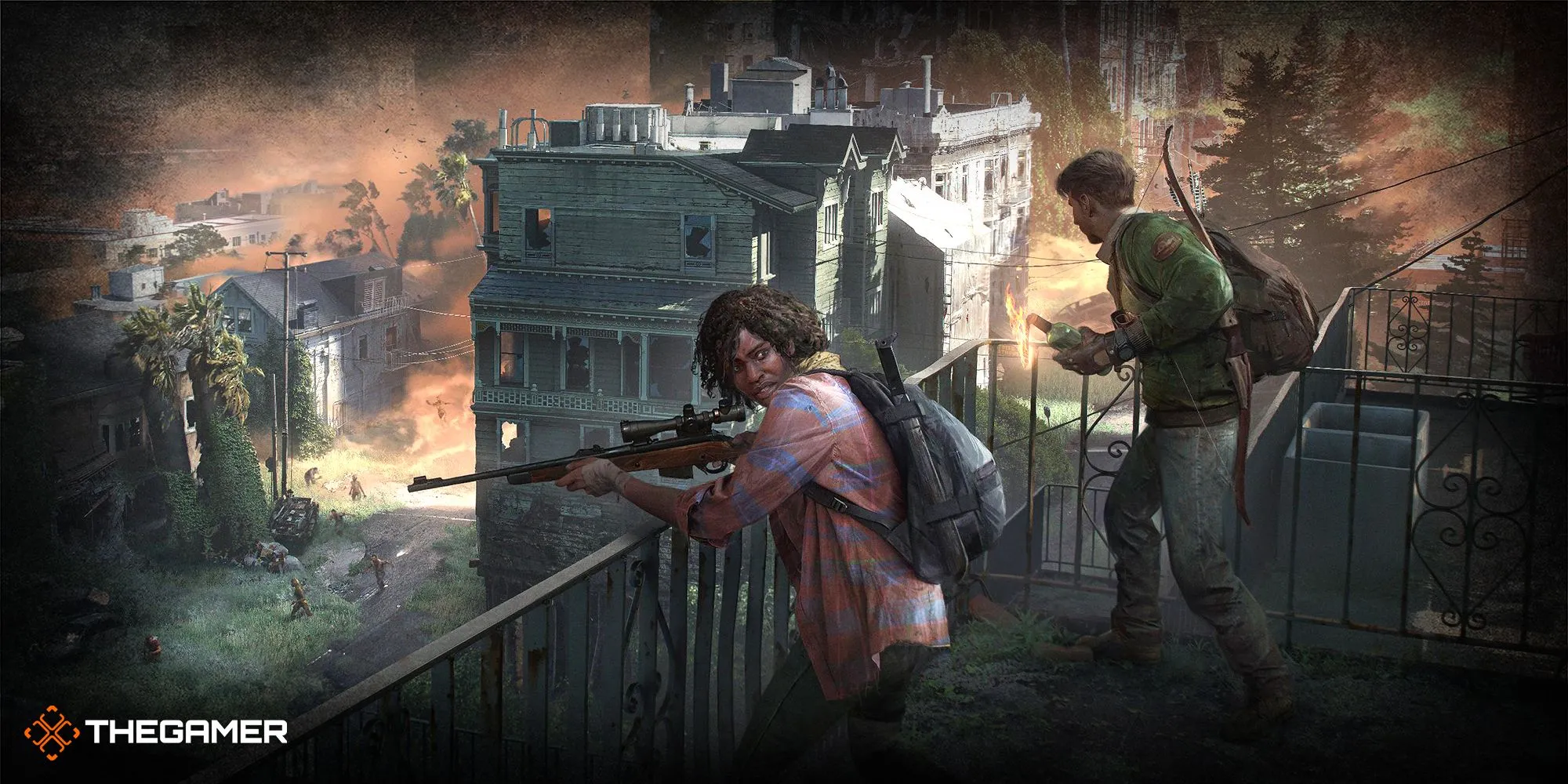 Tranh minh họa bài toán The Last of Us Factions và live-service