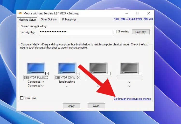 Tùy chọn khôi phục trải nghiệm thiết lập khi chuyển mạng, hữu ích để ghép nối lại nhanh.