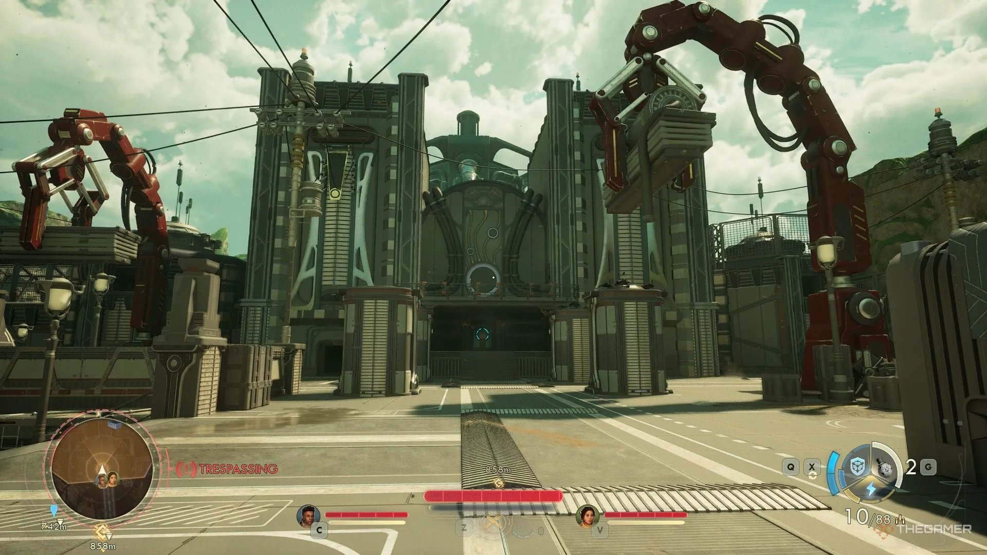 Vox Relay Station — cụm công trình lớn, điểm then chốt của nhiệm vụ tìm de Vries trên Paradise Island